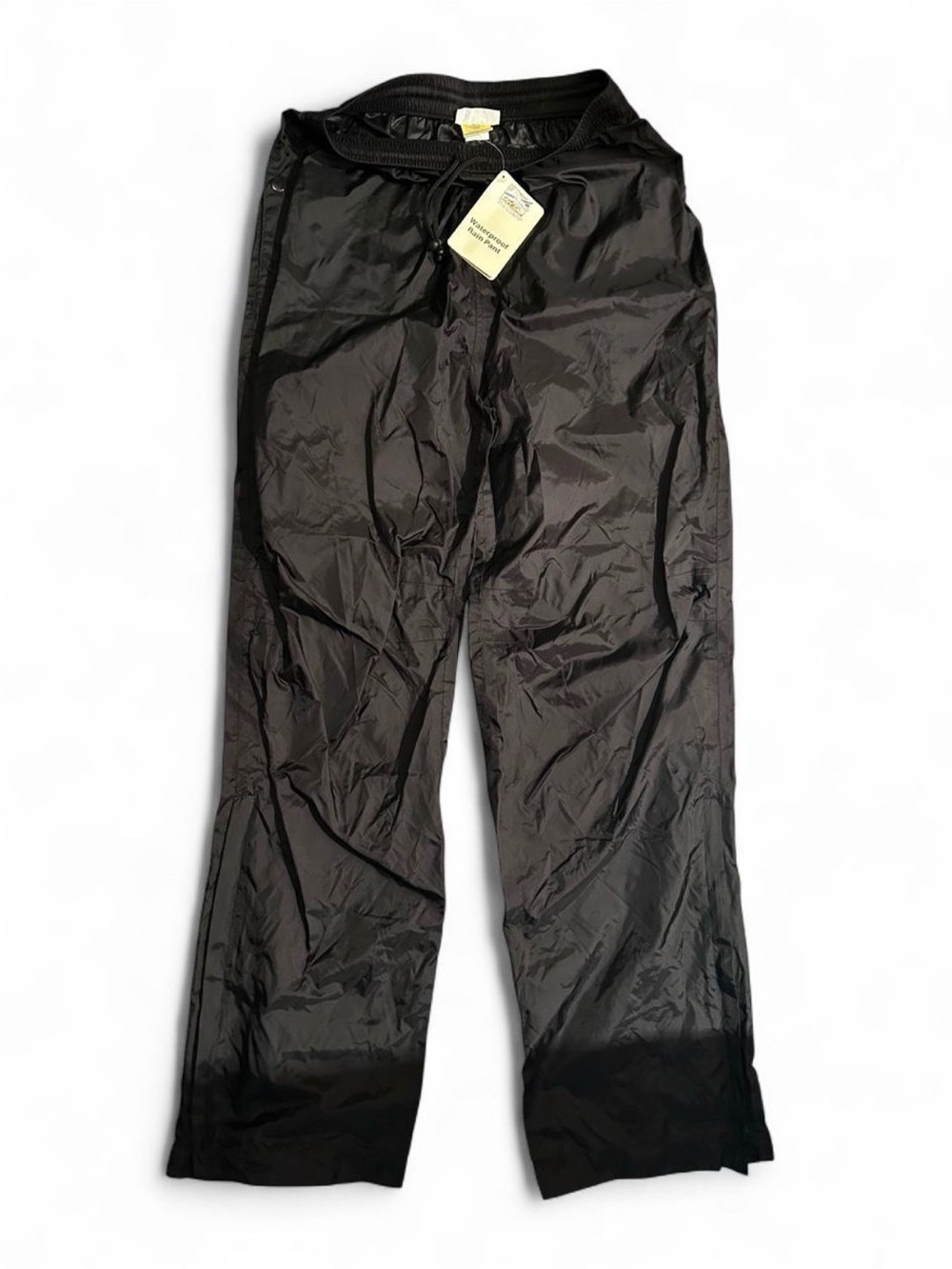 TravelSmith Waterproof Rain 31” Inseam Mens Medium Black Packable Hiking Outdoor